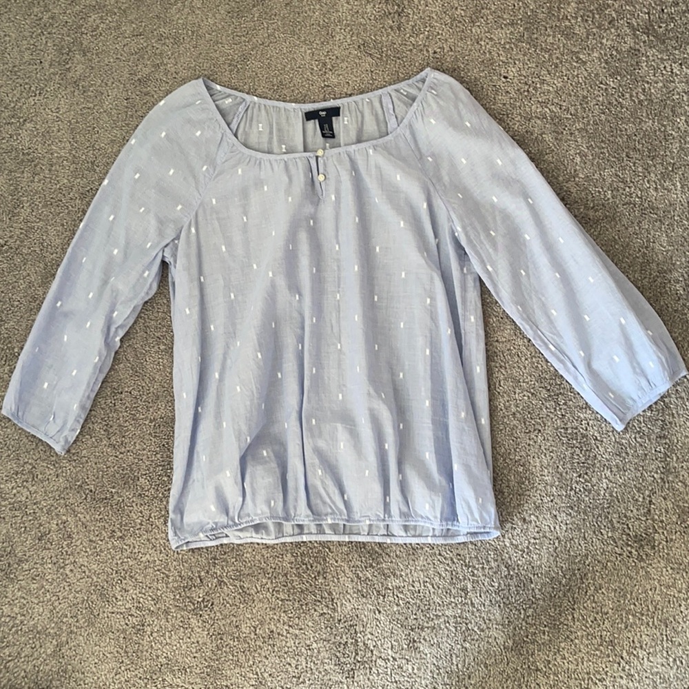 Gap 3/4 Sleeve Blouse - Picture 1 of 2